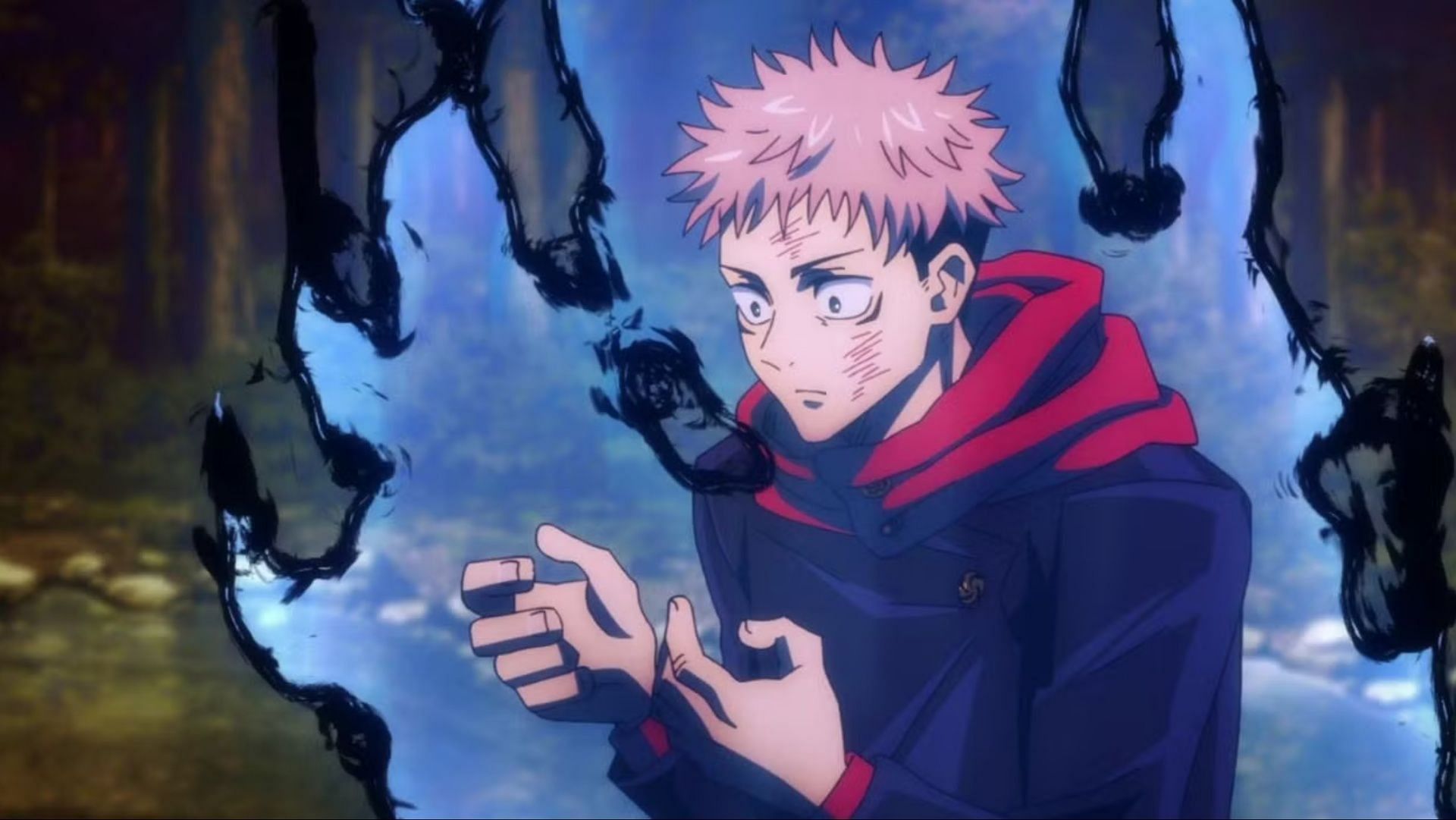 Yuji is one of the anime protagonists who got his powers easily (Image via MAPPA)